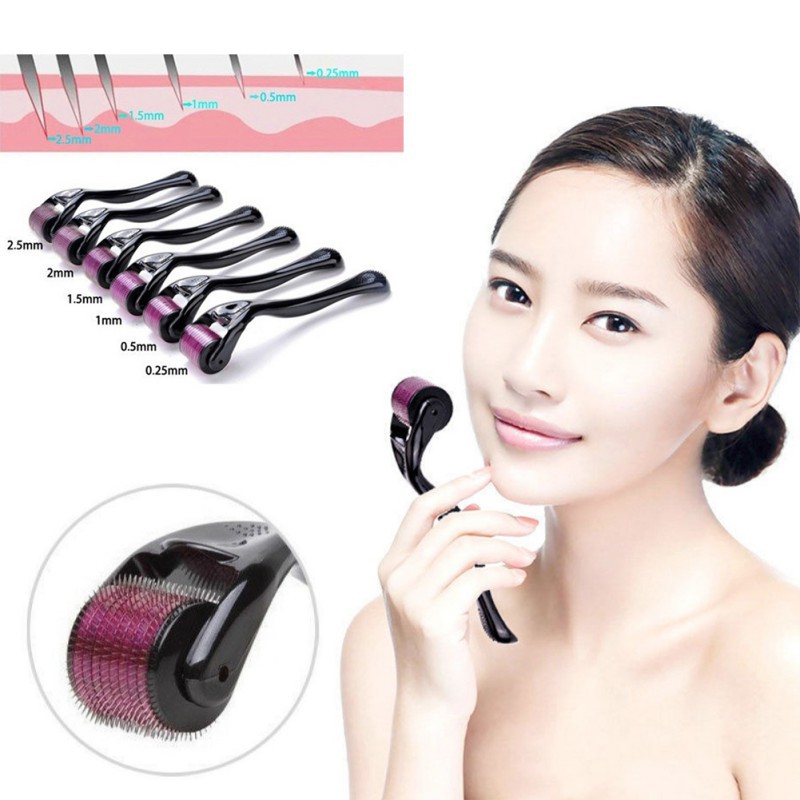 [Hàng mới về] Cây lăn mặt phối kim nhỏ chăm sóc da 540 cây