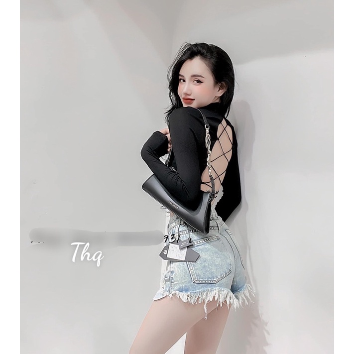 Áo thun kiểu Đan lưng cá tính sexy