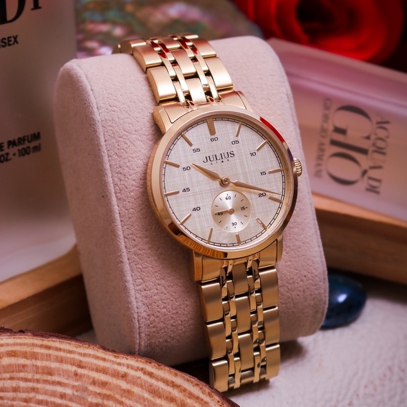 Julius Official | Đồng hồ nữ Julius Star JS-061 kính sapphire