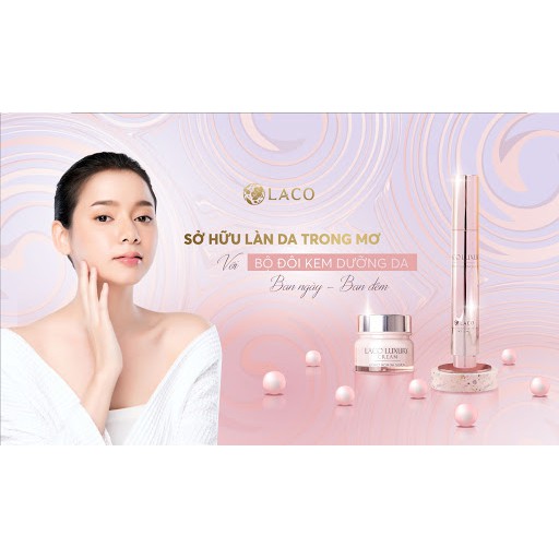 KEM NGÀY ĐÊM LACO LUXURY DNA DƯỠNG DA TRẮNG SÁNG - CHÍNH HÀNG - GIẲM SỐC - MUA COMBO | BigBuy360 - bigbuy360.vn
