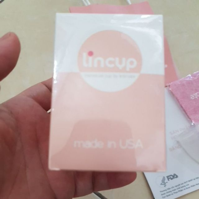Cốc nguyệt san lincup made in usa
