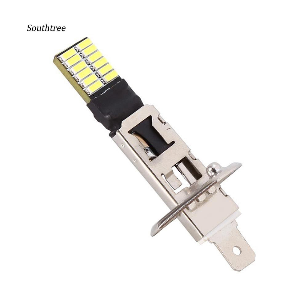 Đèn LED Xenon sthe _ 6500K 12V 24-SMD H1 ánh sáng trắng cho xe hơi