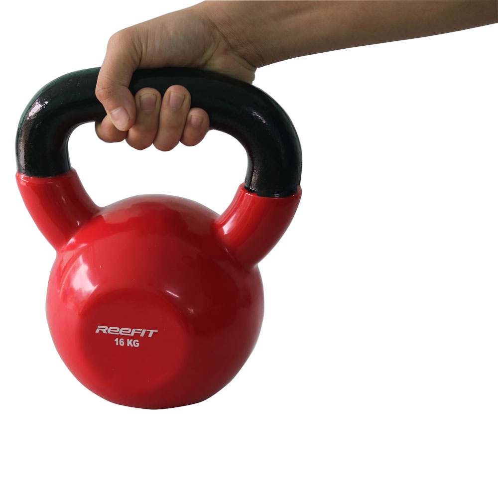 Tạ bình vôi, tạ ấm, tạ quai xách, Kettlebell Reefit 16kg