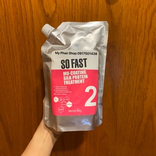 Kem ủ tóc Secret Key So Fast Mu-Coating Silk Protein Treatment