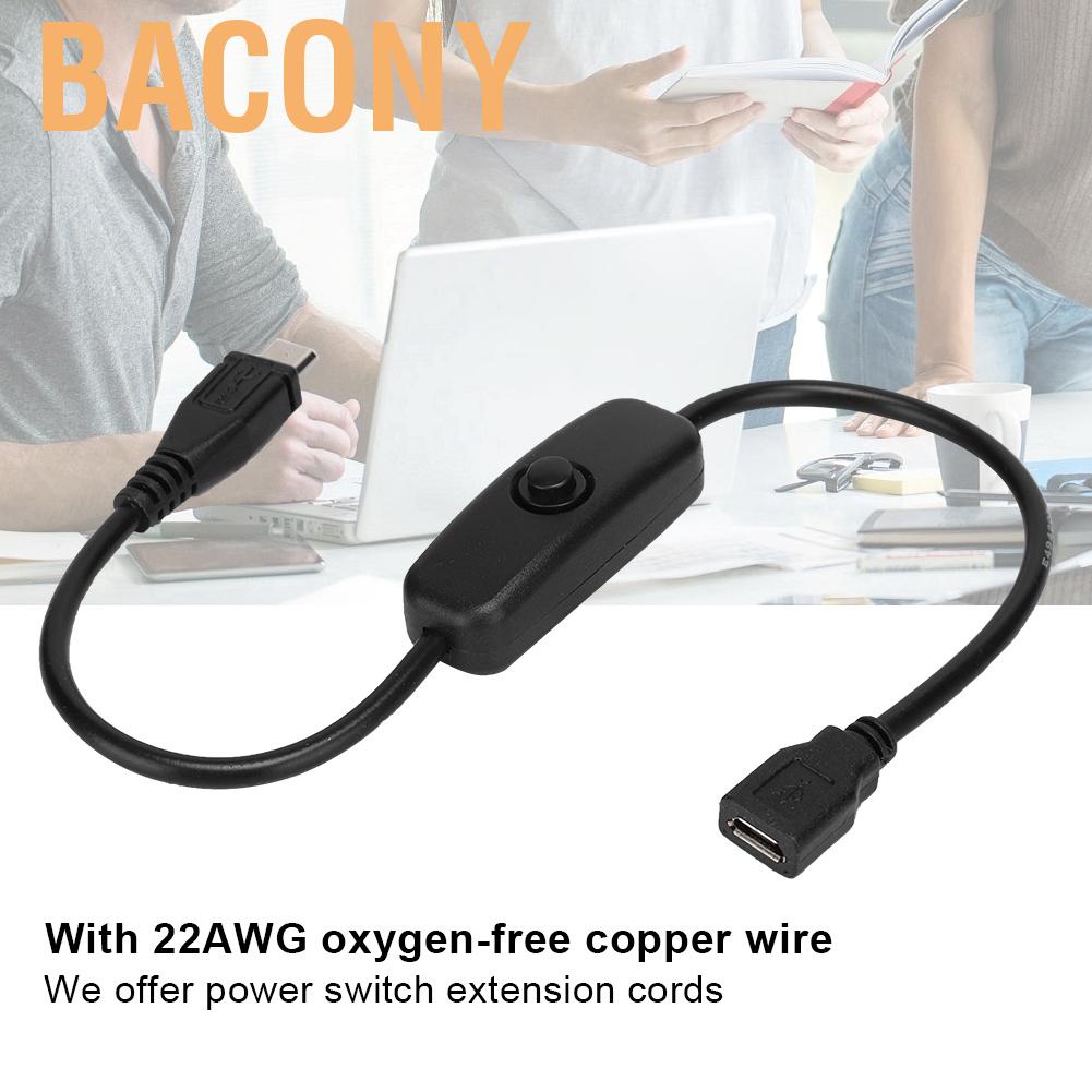 Dây Cáp Nối Dài Cổng Micro Usb Cái Với Nút Bấm 501 Cho Raspberry Pi | BigBuy360 - bigbuy360.vn