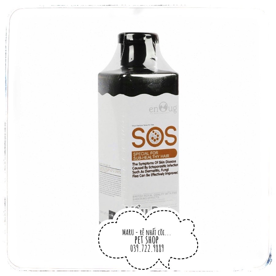 Sữa tắm chó mèo SOS 530ml