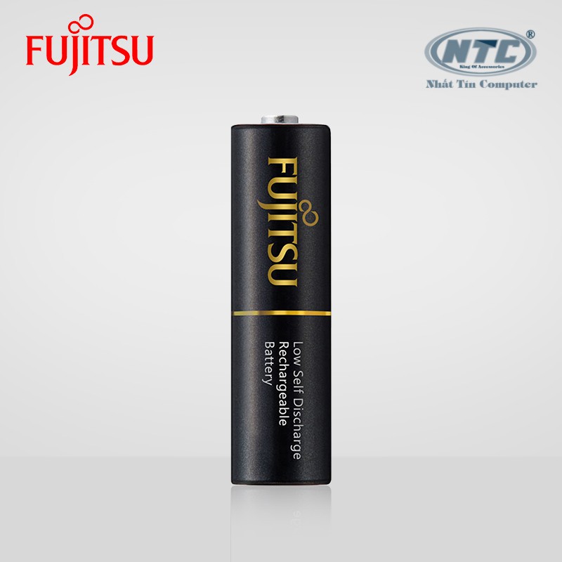 Pin sạc AA Fujitsu 2450mAh vỉ 4 Viên made in JAPAN - nội địa Nhật Bản (đen)