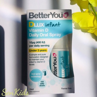Vitamin D dạng xịt Dlux Infant hãng BetterYou nội địa Anh Quốc