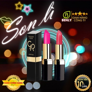 Son thỏi lì môi giàu dưỡng chất chính hãng golden rose lipstick - Giảm thâm môi