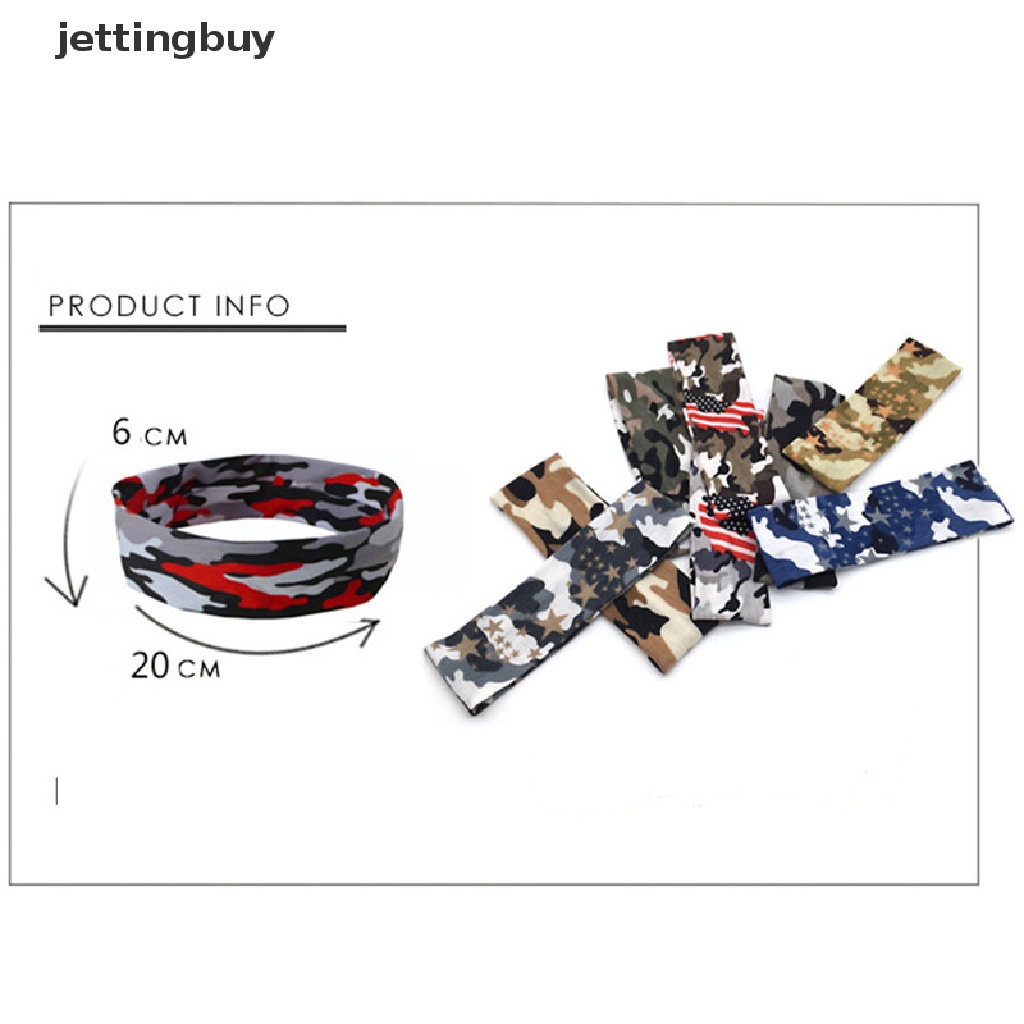 Băng đô thể thao JETTING co giãn thấm hút mồ hôi cho nam và nữ