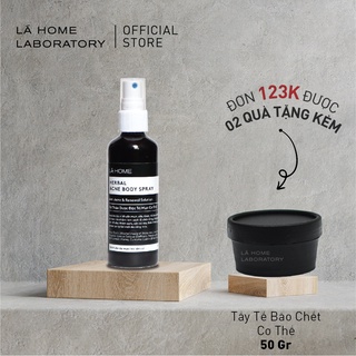 Xịt Giảm Mụn Lưng Mụn Cơ Thể - Herbal Acne Body Spray Lá Home