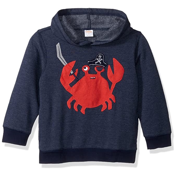 Áo hoodie nỉ bé trai mix hãng xuất dư size 12m-5T