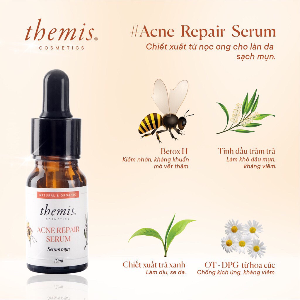 Serum tái tạo da Themis, giúp làn da luôn trẻ trung và tự tin hơn - Chính hãng phân phối