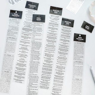 1 tờ sticker dạng chữ nhiều chủ đề (Hàng có sẵn)