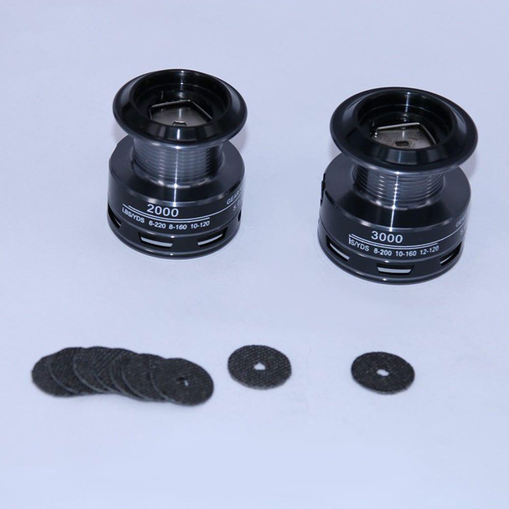 Set 3 Má Phanh Máy Câu Cá D / S Bằng Sợi Carbon Chất Lượng Cao