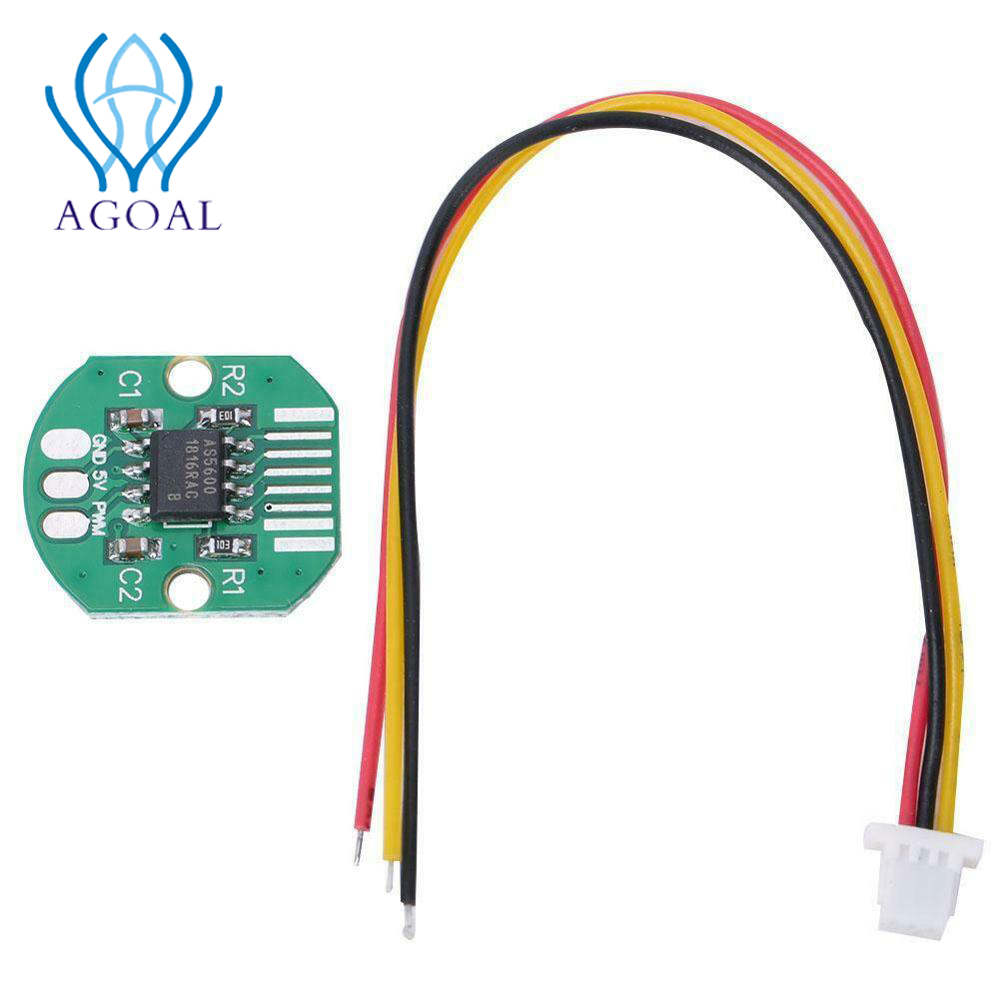 Agoal AS5600 Absolute Encoder PWM I2C Port high Precision 12-bit Brushless Pan/tilt Motor Encoder