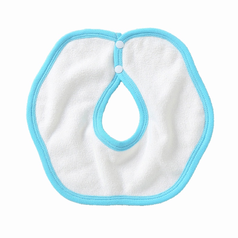 Yếm Ăn Cotton Mềm Mại Thấm Hút Tốt Xoay 360 Độ Dành Cho Em Bé