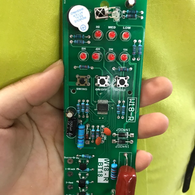 Bo mạch quạt treo tường Mitsubishi loại nhỏ