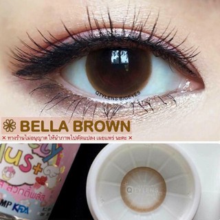 Kính áp tròng thái lan- lens thái bella brown nâu trong