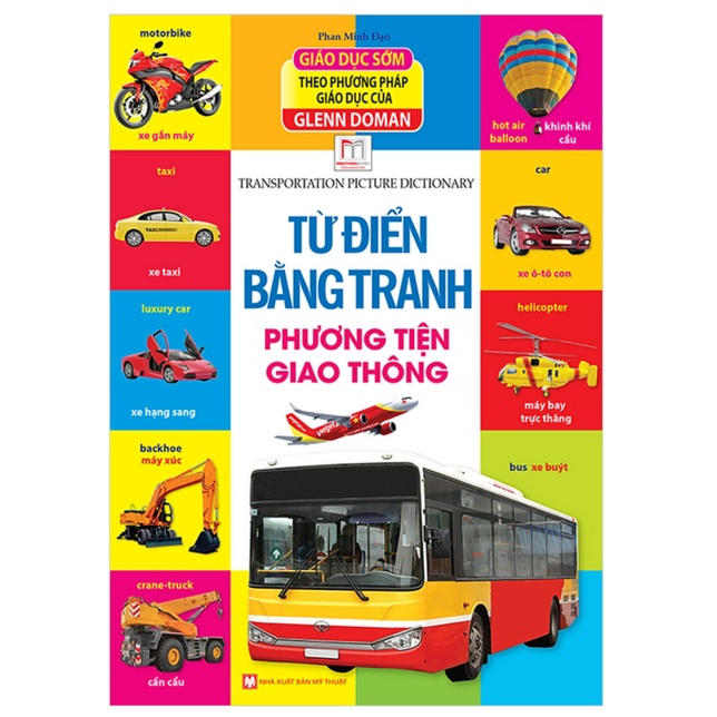 Sách - Từ điển bằng tranh - Phương tiện giao thông ( Bìa cứng)