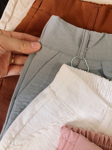 Quần baggy đũi cúc khoá chun lưng kiểu Nhật | BigBuy360 - bigbuy360.vn