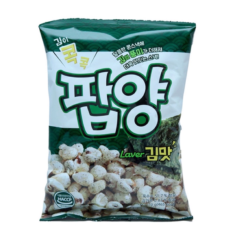 BỎNG NGÔ DONGHWA VỊ RONG BIỂN 110G/ BỎNG HÀN QUỐC