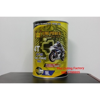 ComBo 03 Lon Nhớt Xe Số King Power,made in UAE