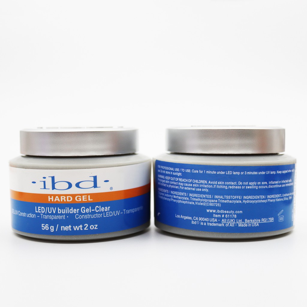 Gel đắp móng IBD không nóng, gel không nóng phụ kiện làm nail Jeliva 56g