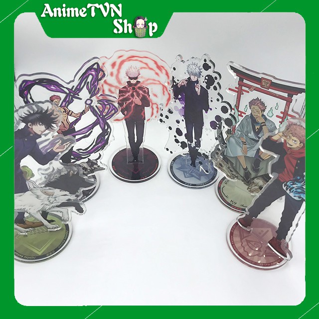 Tượng Mica Standee anime/manga Jujutsu Kaisen - Nhựa Cứng Acrylic In nhiều chi tiết sắc nét có bảng tên