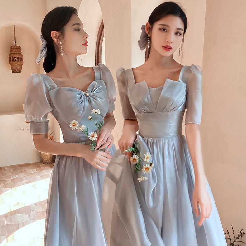 Đầm Phù Dâu Dáng Ôm Thiết Kế Mới Trẻ Trung Xinh Xắn