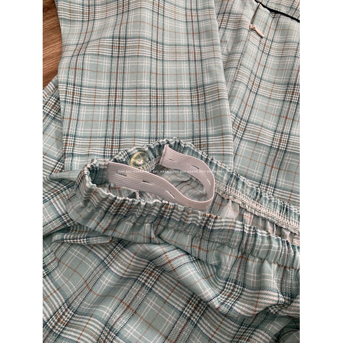 [SIZE 40-77kg] Bộ Đồ Bầu &amp; Sau Sinh Pizama Có Khóa Bé Ty HANNA Vải Lụa Cao Cấp Co Dãn Không Xù Thoáng Mát Thoải Mái Có T
