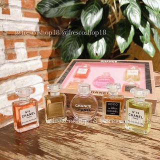 SET 5 CHAI NƯỚC HOA MINI CHAANEL SIÊU THƠM