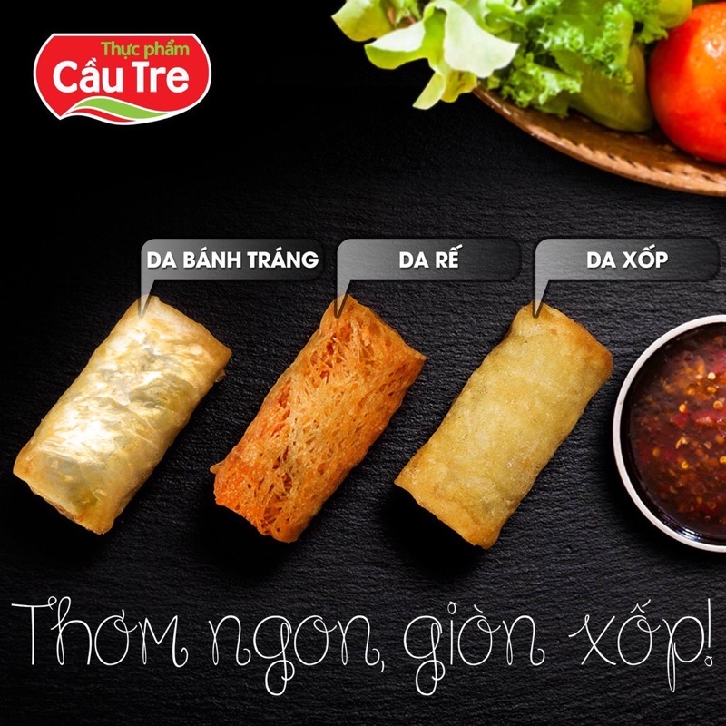 Chả giò da xốp tôm& thịt cầu tre 400g | BigBuy360 - bigbuy360.vn