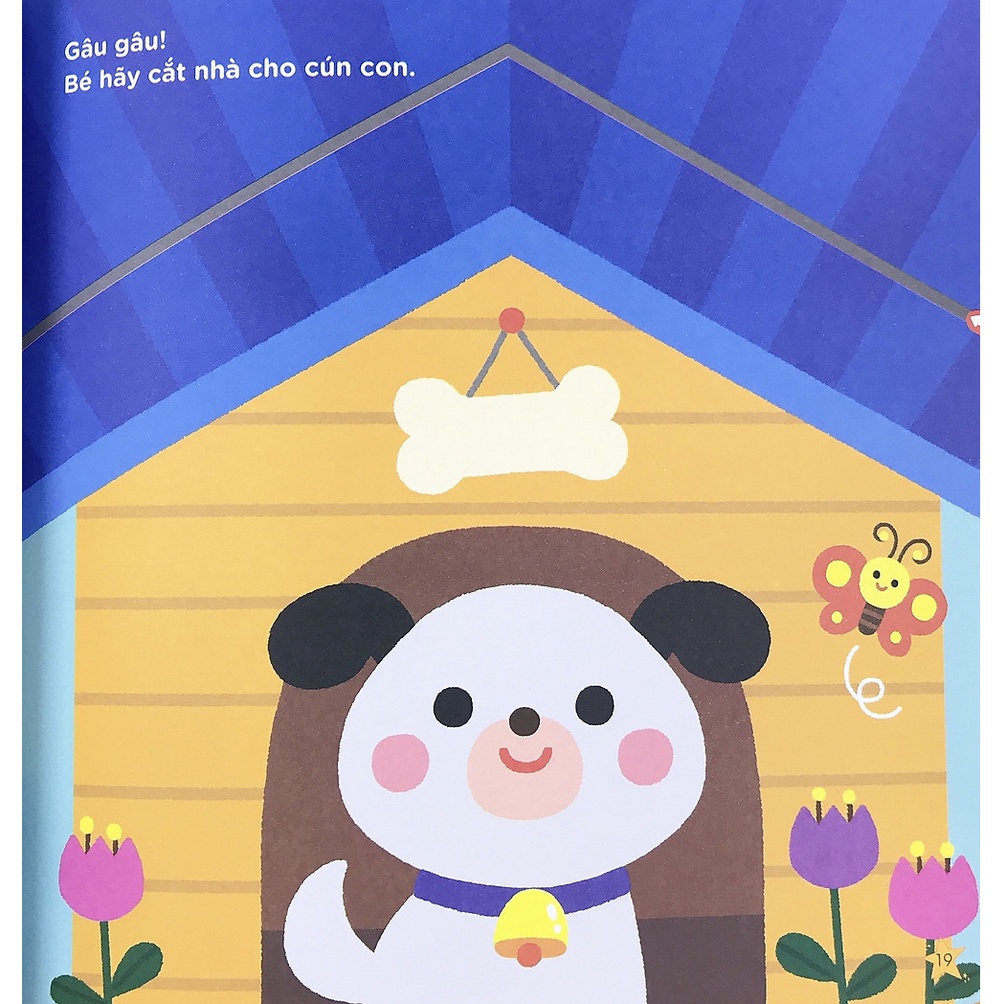 Sách Đôi Bàn Tay Khéo Léo - Làm Quen Với Môn Cắt Thủ Công - Tặng Kèm Chiếc Kéo An Toàn