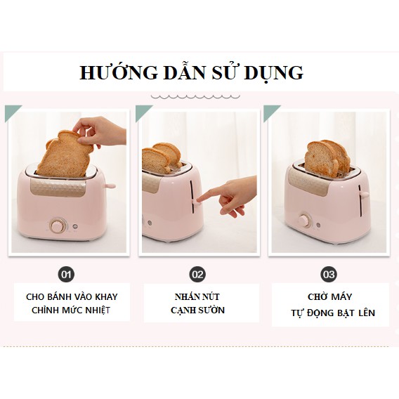 MÁY NƯỚNG BÁNH MÌ BEAR CHÍNH HÃNG