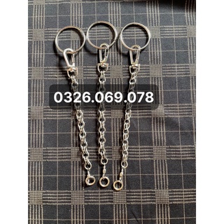 Dây xích chân chim inox bền đẹp tiện lợi dùng cho vẹt chào mào choè mi khướu ...