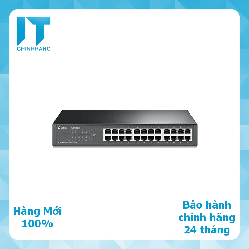 Bộ Chia Mạng Switch Tp-Link SF1024D 24 Cổng 10/100Mbps - Hàng Chính Hãng