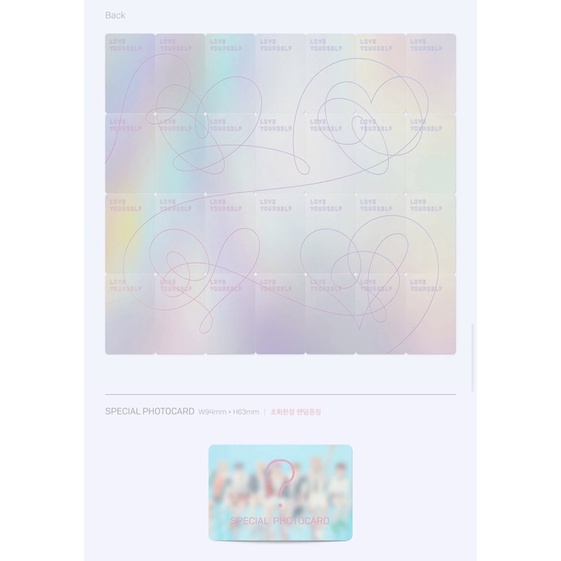 [Order] Album BTS Love YourSelf 'Answear'