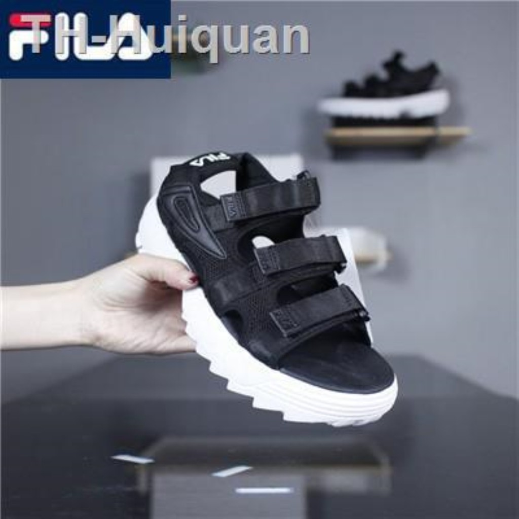 Giày Fila Sandal  Đen ( chính hãng) - FS1HTZ3082X