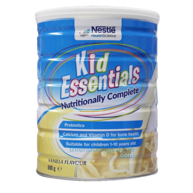 Sữa kid essentials Úc 800grm