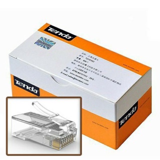 Hạt mạng Tenda cat6 , đầu bấm mạng RJ45 cat6 Tenda