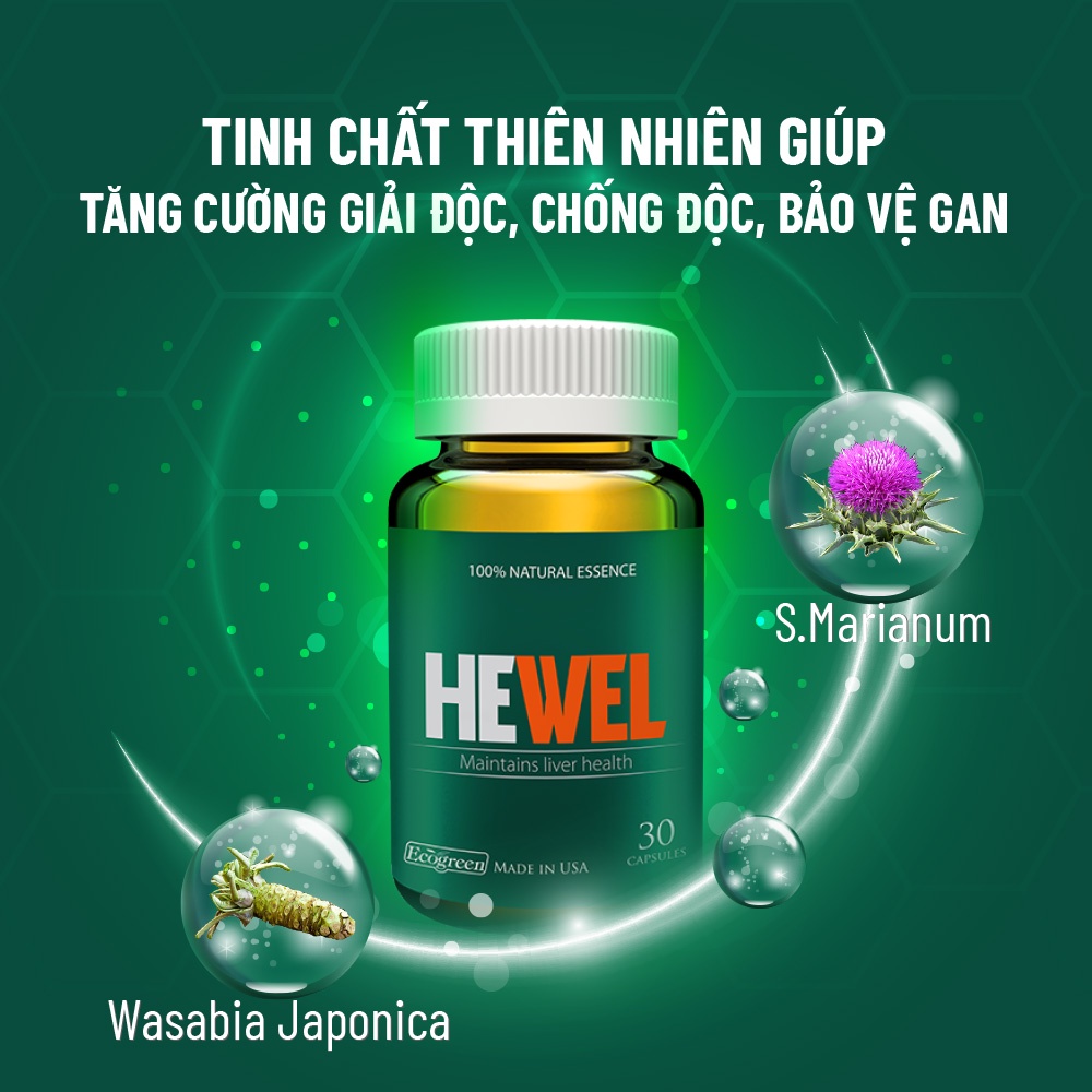 Viên uống HEWEL bổ gan (30 viên)