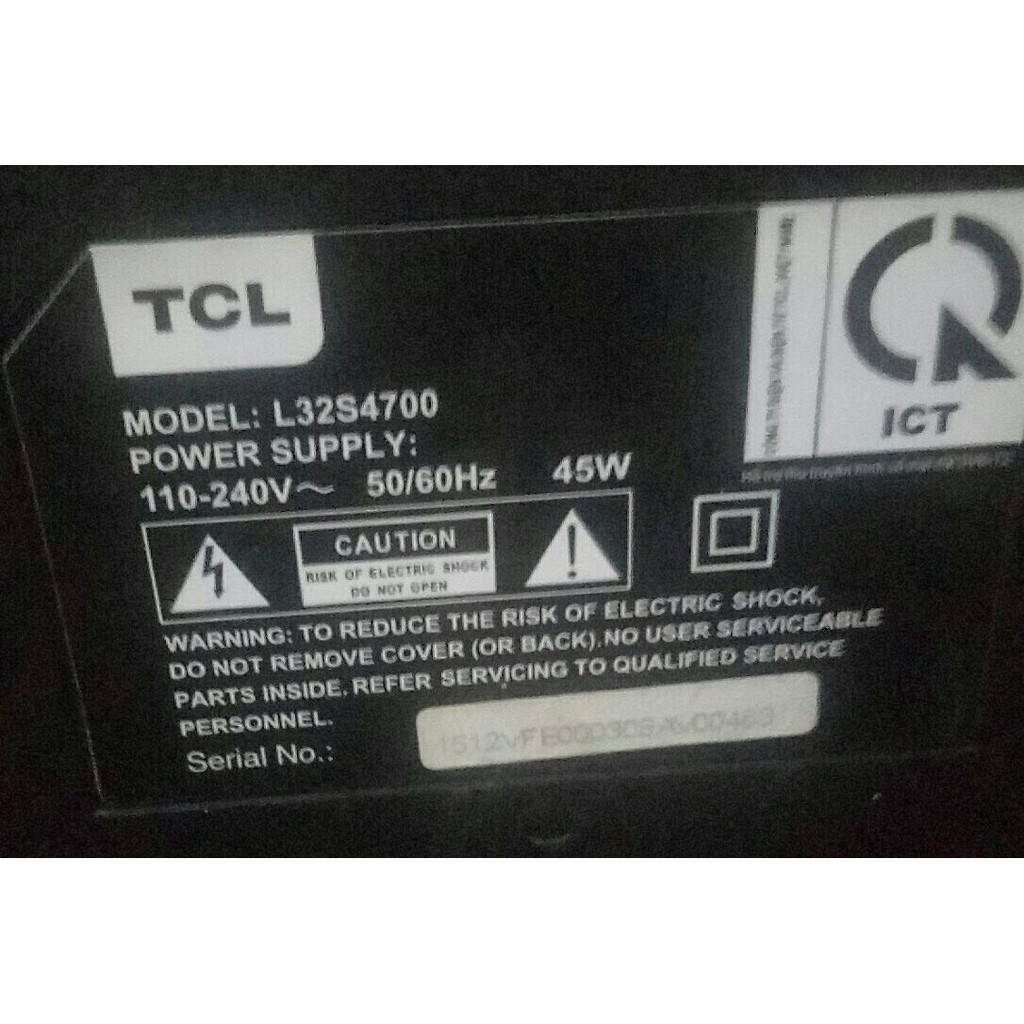 TCL 32S4700 #32D2700 - Bộ 2 thanh 7 led cho Tivi TCL L32S4700 và các dòng tương tự
