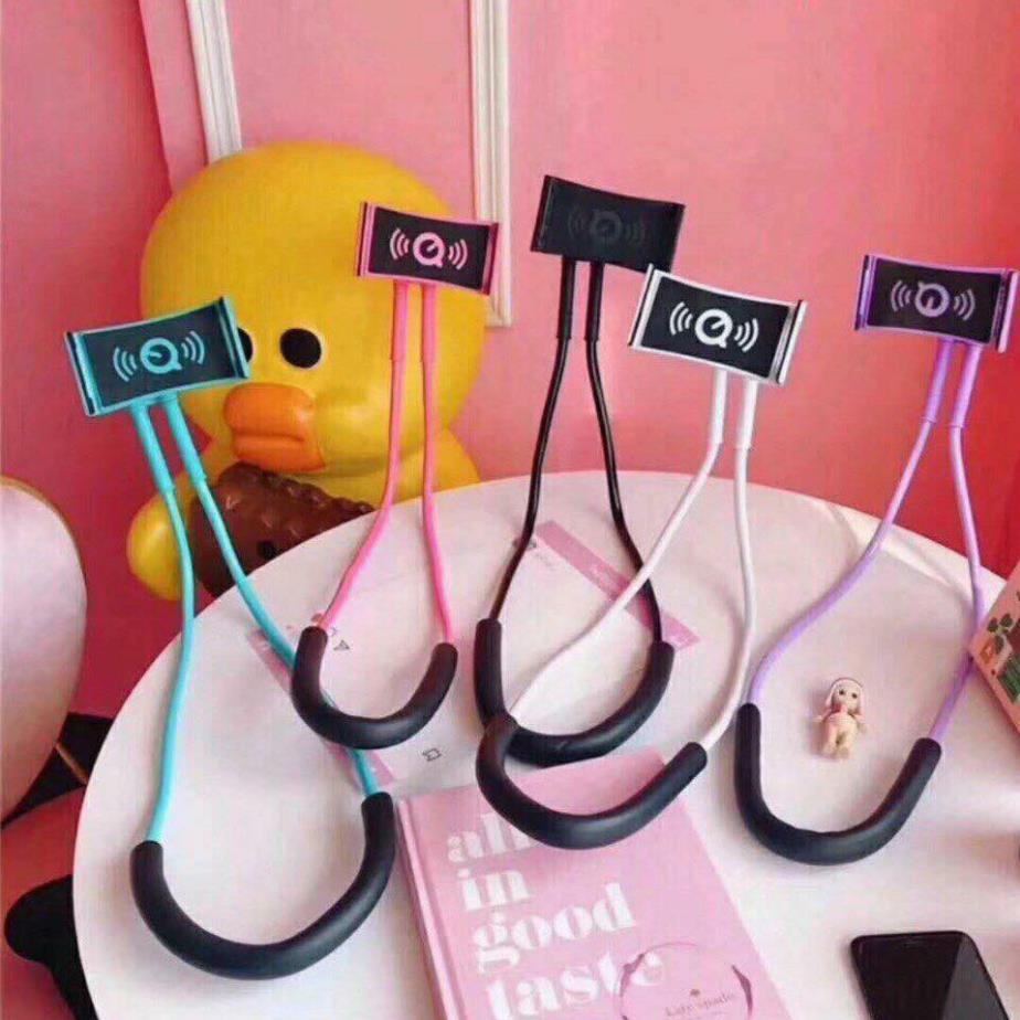 Giá đỡ điện thoại đeo cổ điều chỉnh nhiều tư thế ( tuyển khách sỉ)