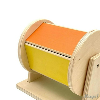 Trống gỗ đồ chơi nhiều màu sắc cho bé