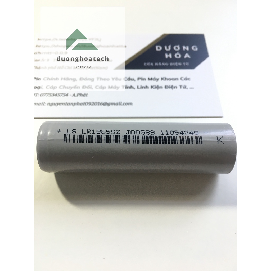 Cell Pin 3.7V 18650 Lishen Xám 2600mAh - 10C  - Nội trở 16mΩ - 18mΩ