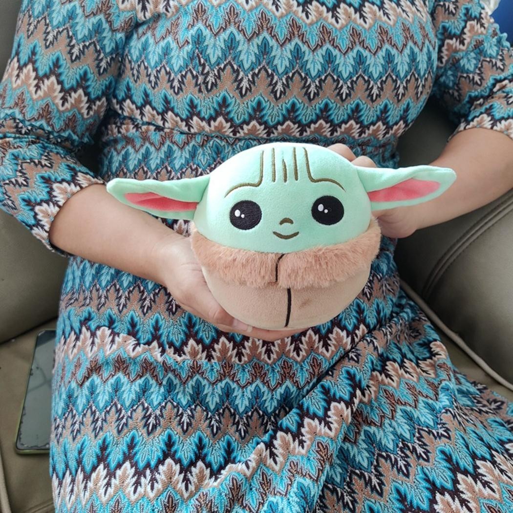 Búp Bê Nhồi Bông Hình Baby Yoda Cao Cấp 20cm Dễ Thương