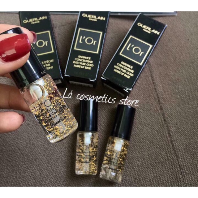 Miễn phí shio toàn quốc KEM LÓT VÀNG 24K L'or GUERLAIN MINISZ 5ml