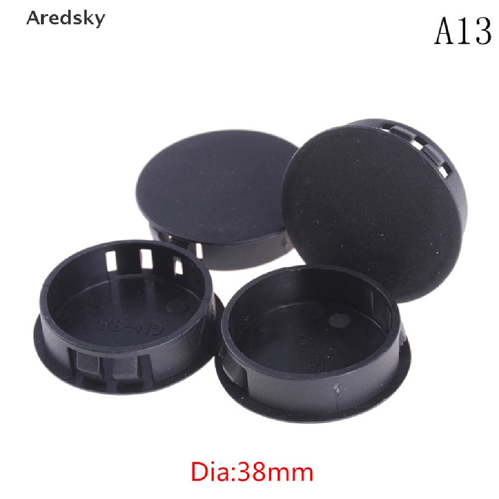 Bộ 4 Nắp Nhựa Tròn Đậy Ống Nước Màu Đen Chuyên Dụng