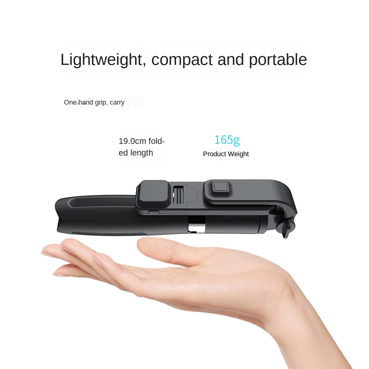 Gậy Chụp Ảnh Tự Sướng L02S Tích Hợp Đèn Led | BigBuy360 - bigbuy360.vn